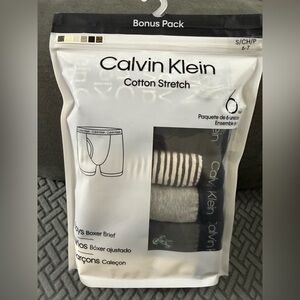 Calvin Klein Cotton Stretch Boxer Briefs - Black, Gray, White